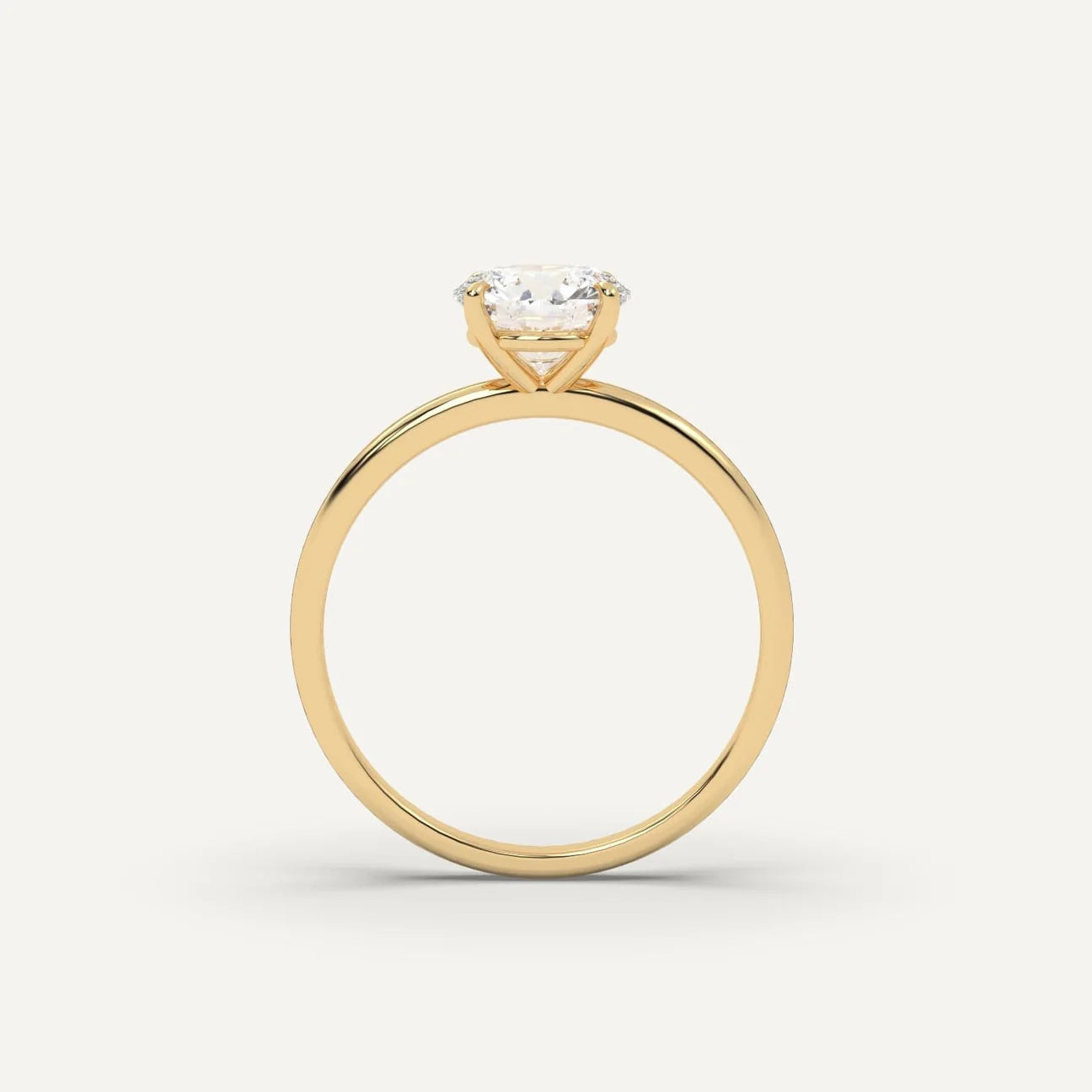 1-3ct Round Cut Engagement Ring