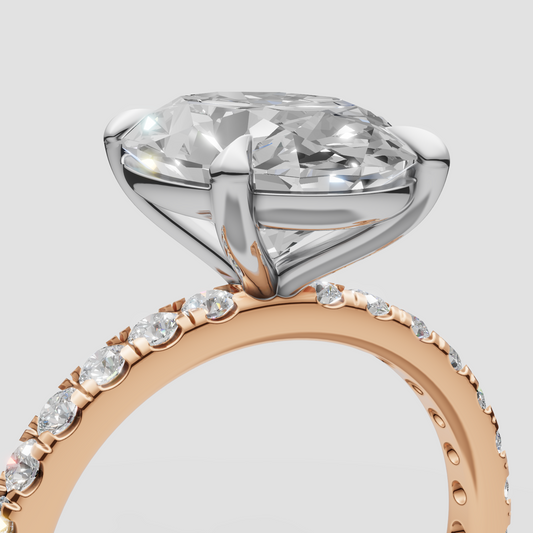 3.5ct Oval Engagement Ring
