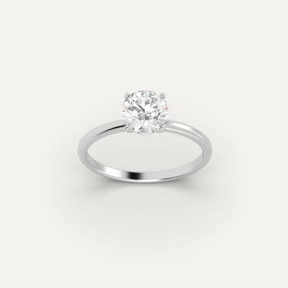 1-3ct Round Cut Engagement Ring
