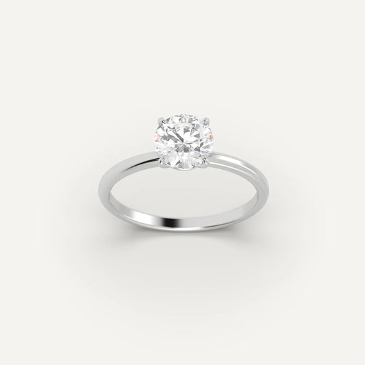 1-3ct Round Cut Engagement Ring