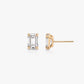 Emerald Stud Earring
