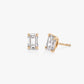 Emerald Stud Earring