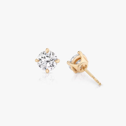 Round Stud Earring