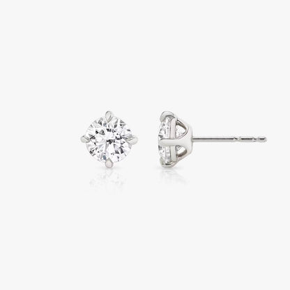 Round Stud Earring