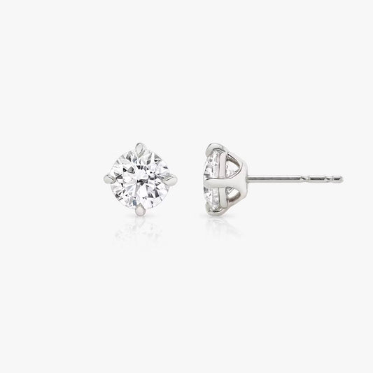 Round Stud Earring