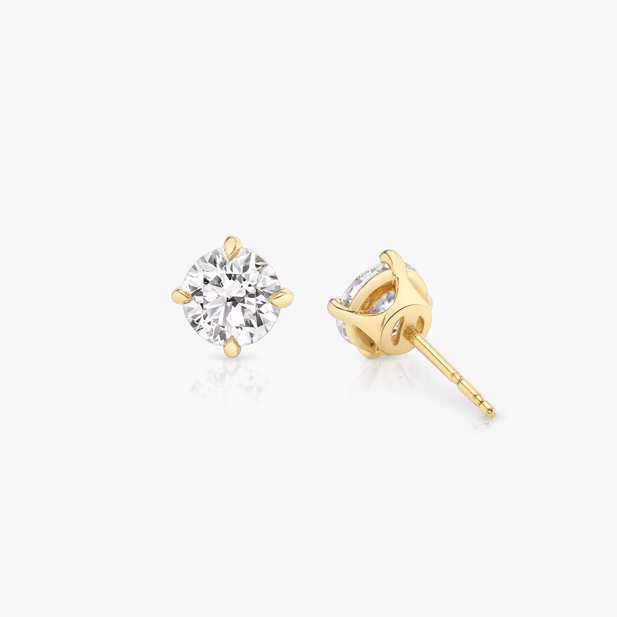 Round Stud Earring