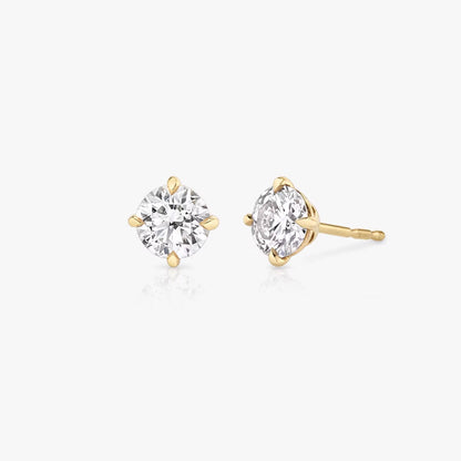 Round Stud Earring