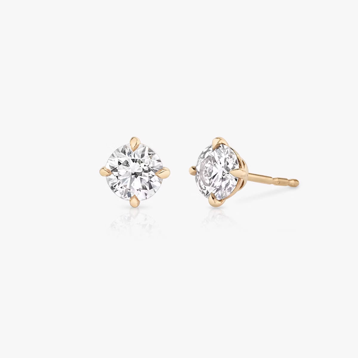Round Stud Earring