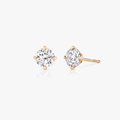 Round Stud Earring