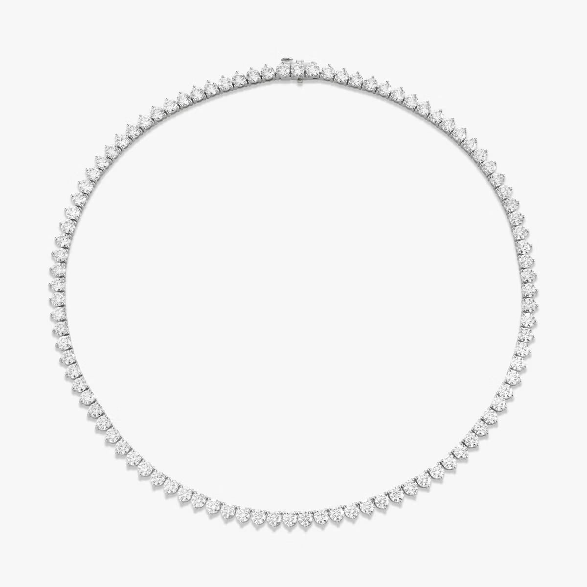 Large Tennis Necklace