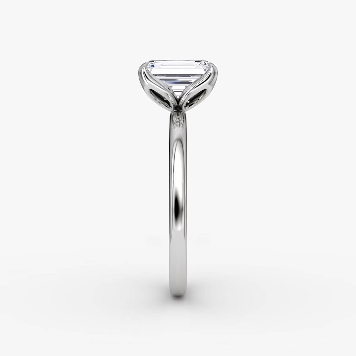 1.5ct Emerald Engagement Ring