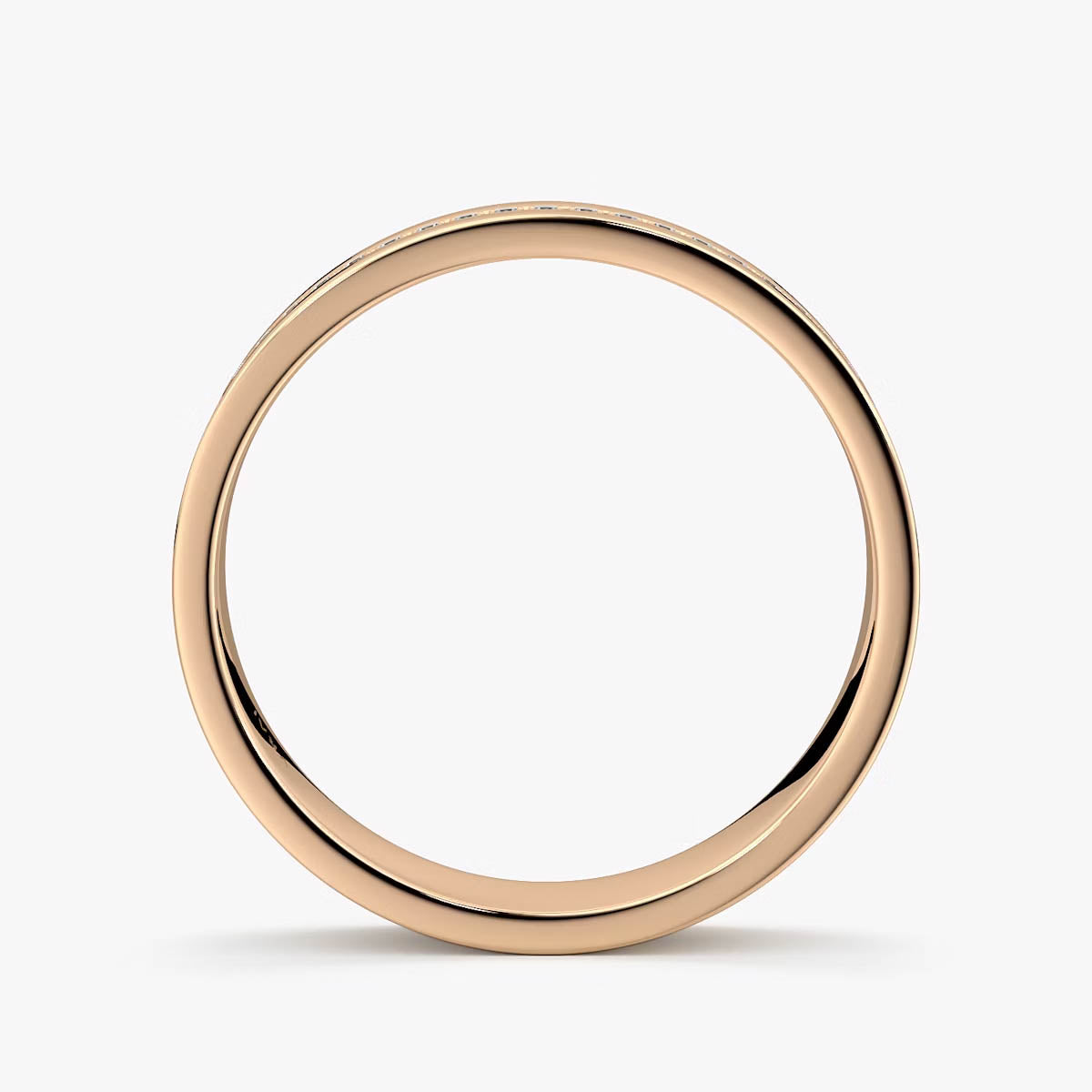 Rose Gold Pavé Band