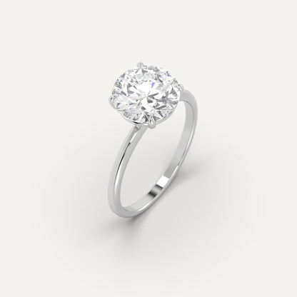 1-3ct Round Cut Engagement Ring