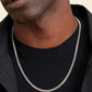 5mm Silver Cuban Link Chain
