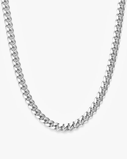5mm Silver Cuban Link Chain