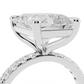 4ct Radiant Engagement Ring