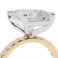 4ct Radiant Engagement Ring