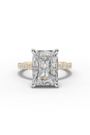 4ct Radiant Engagement Ring
