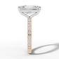4ct Radiant Engagement Ring