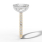 4ct Radiant Engagement Ring