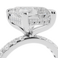 3.5ct Pavé Diamond Engagement Ring With Halo