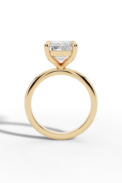 4.5ct Radiant Engagement Ring