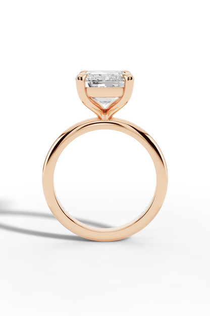 4.5ct Radiant Engagement Ring