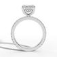2.5ct Emerald Engagement Ring