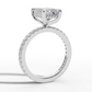 2.5ct Emerald Engagement Ring