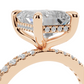 2.5ct Emerald Engagement Ring
