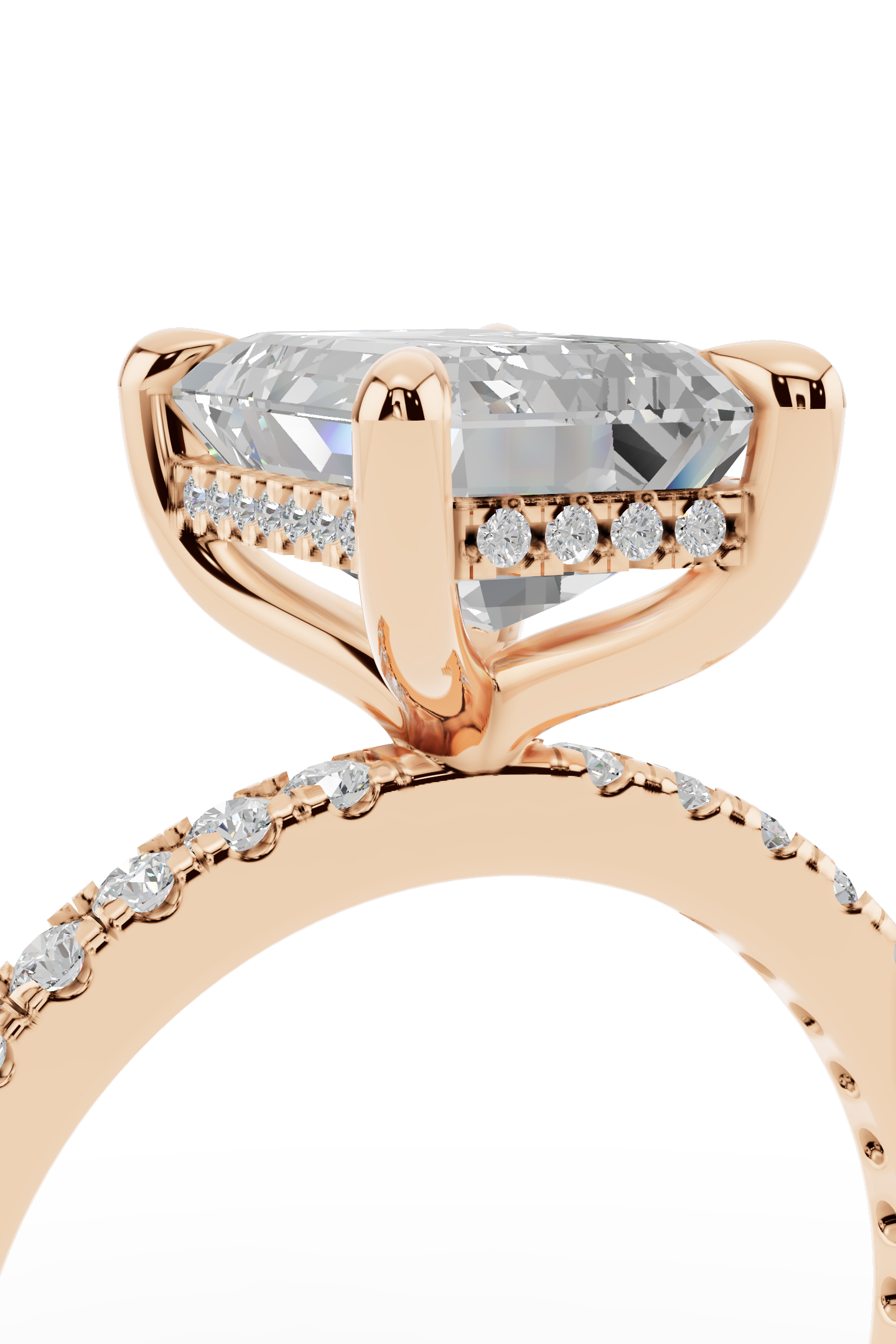 2.5ct Emerald Engagement Ring