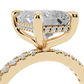 2.5ct Emerald Engagement Ring