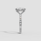 2.5ct Radiant Engagement Ring