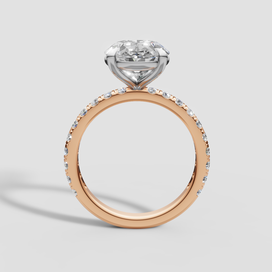 3.5ct Oval Engagement Ring