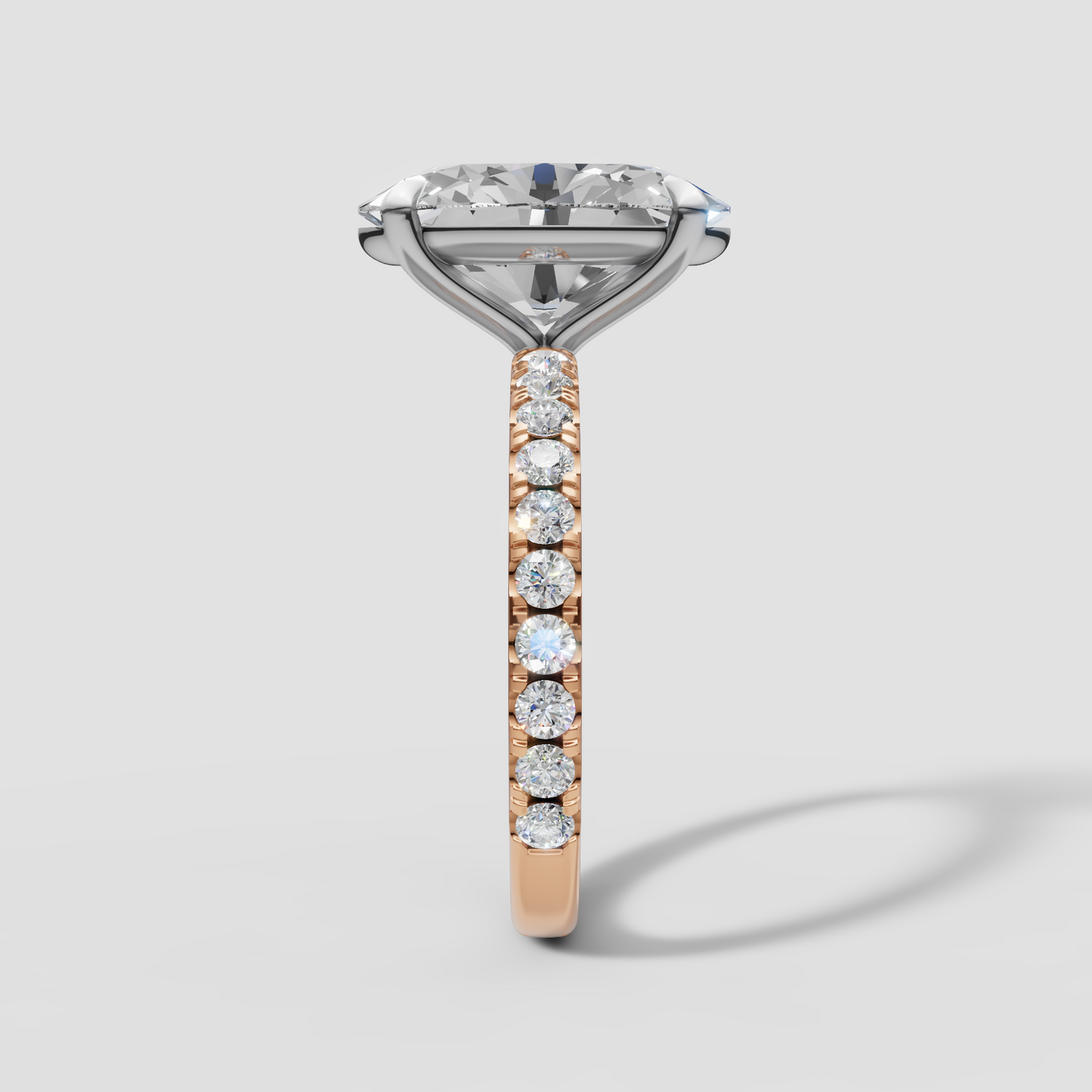 3.5ct Oval Engagement Ring