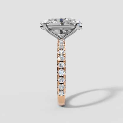 3.5ct Oval Engagement Ring