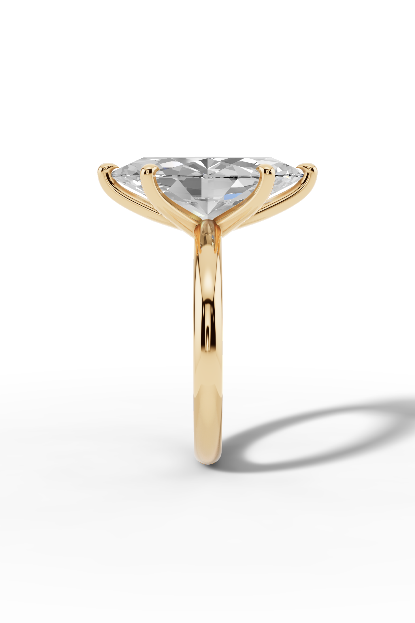 4ct Marquise Engagement Ring