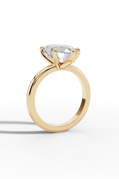 4ct Marquise Engagement Ring
