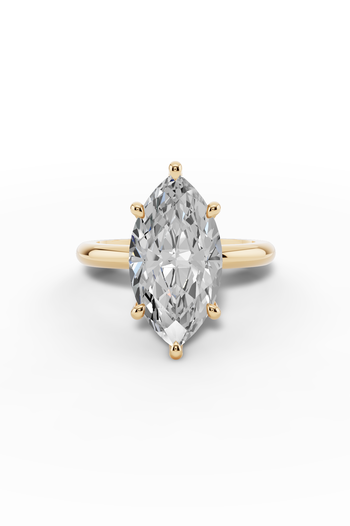4ct Marquise Engagement Ring