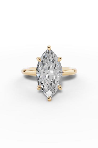 4ct Marquise Engagement Ring