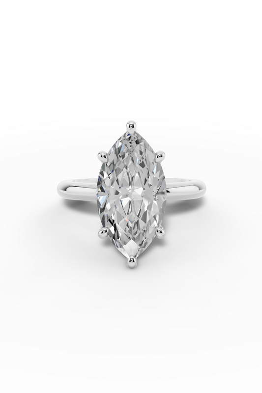 4ct Marquise Engagement Ring
