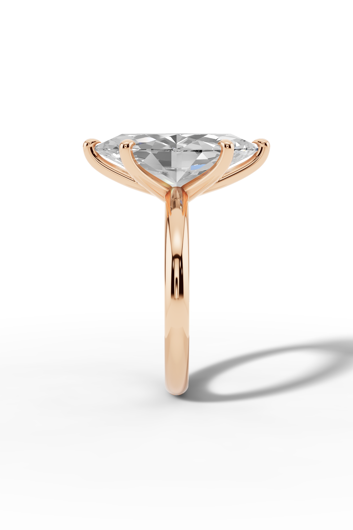 4ct Marquise Engagement Ring