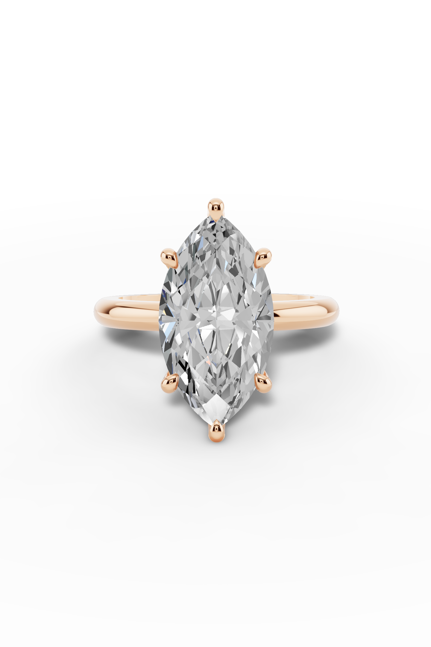 4ct Marquise Engagement Ring
