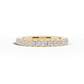 3/4 Pavé Diamond Wedding Band