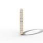 3/4 Pavé Diamond Wedding Band