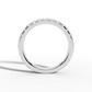 3/4 Pavé Diamond Wedding Band