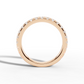 3/4 Pavé Diamond Wedding Band