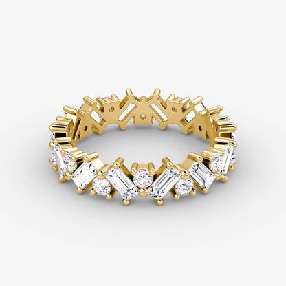 Mixed Shape Eternity Band