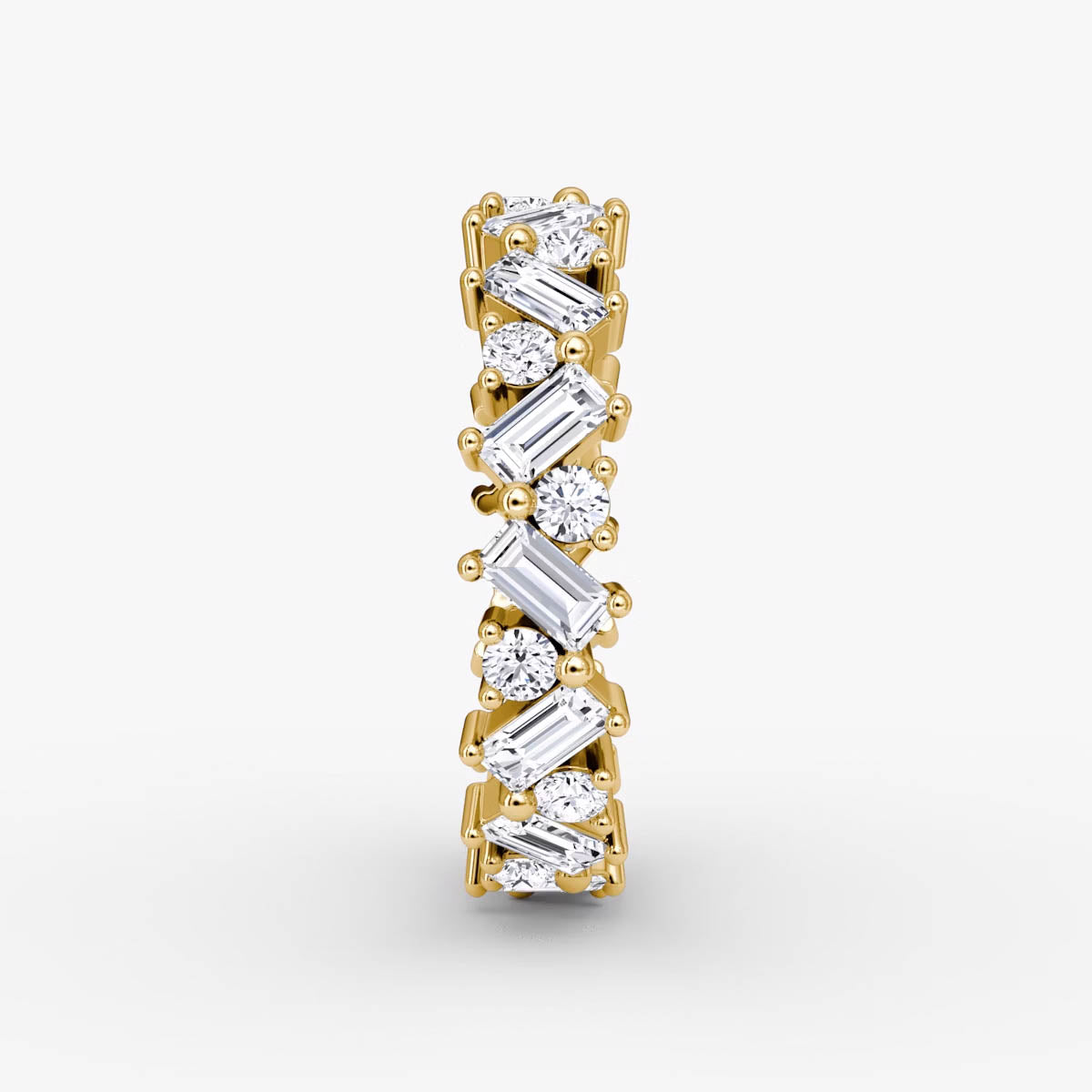 Mixed Shape Eternity Band